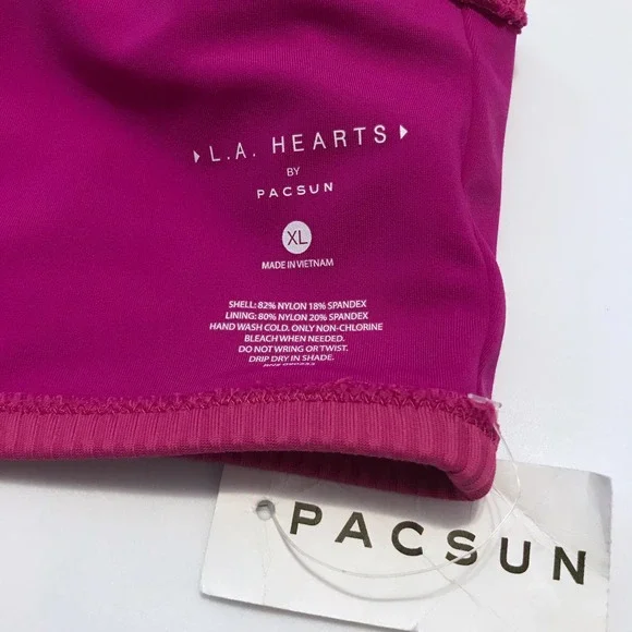 ❌SOLD❌ LA Hearts by PacSun NWT Swim Top Women XL - Picture 5 of 6